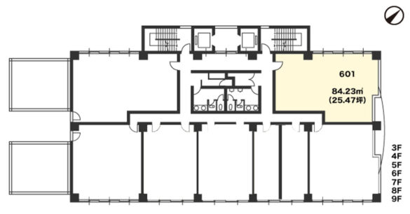 サン金沢ビル 3F-9F