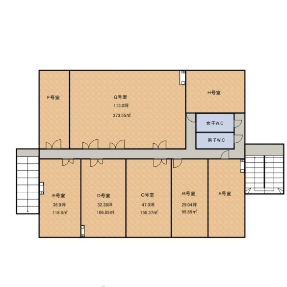 プラザクシヤ 間取図