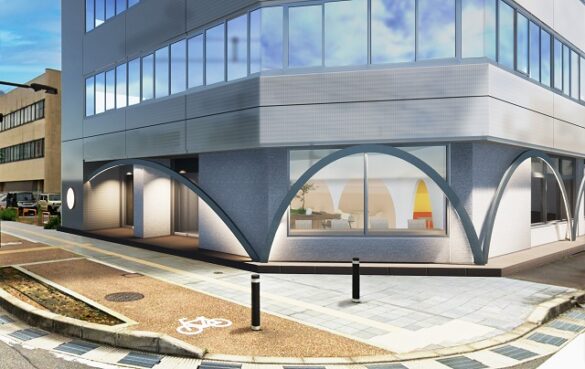 旧三井住友海上福井ビル（名称変更予定） 外観（イメージパース）