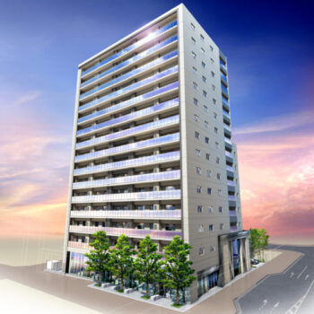 デュオヒルズ福井駅前　BARテナント 外観（イメージパース）