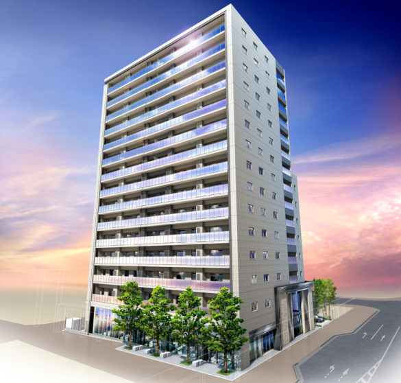 デュオヒルズ福井駅前　BARテナント 外観（イメージパース）